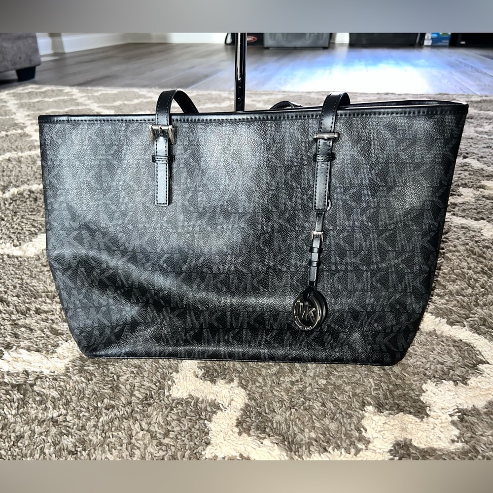 Michael Kors Collection Black Tote Bag